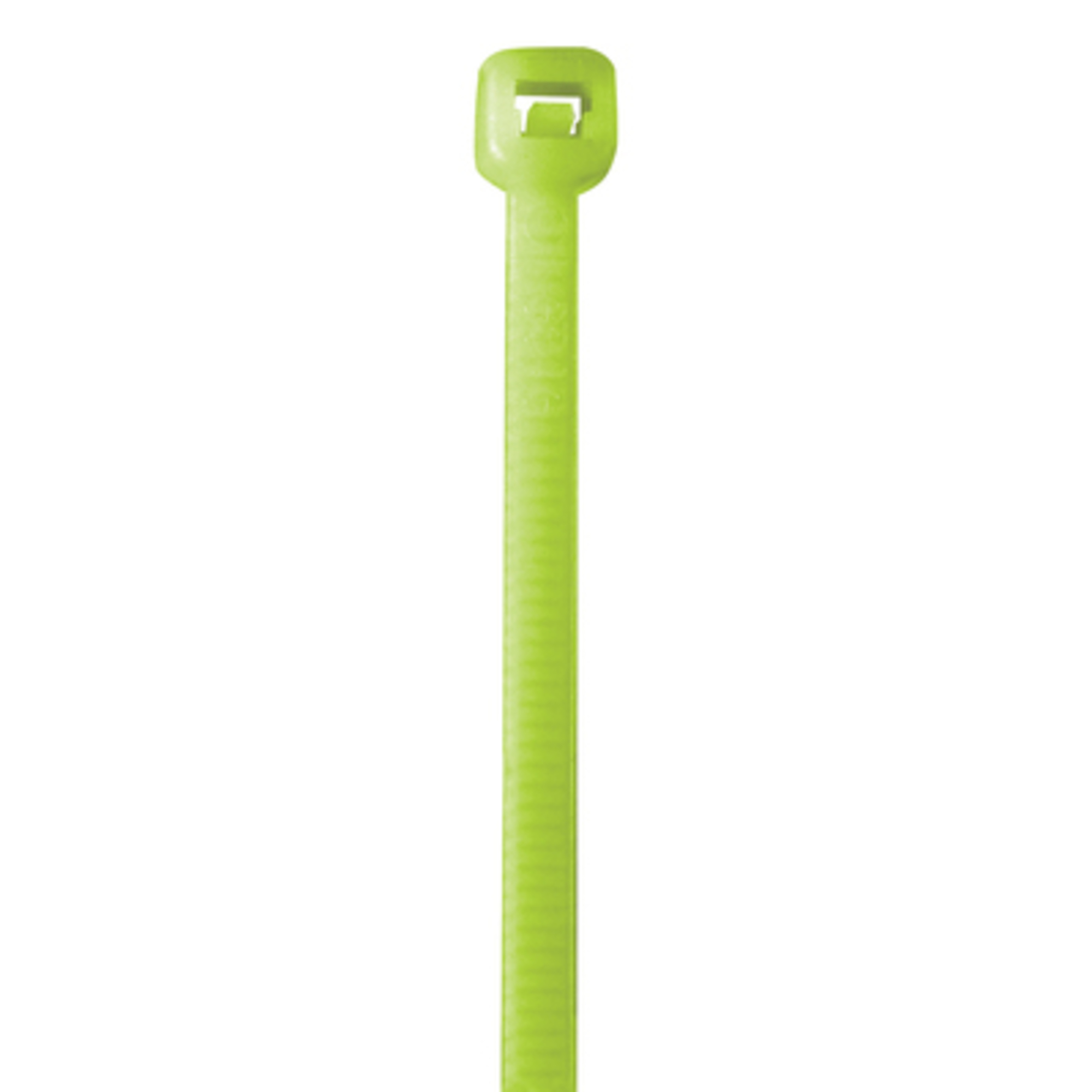 11in. 50# Fluorescent Green Cable Ties 1000/CS, Pieces (qty.) 1000 Model# CT115G